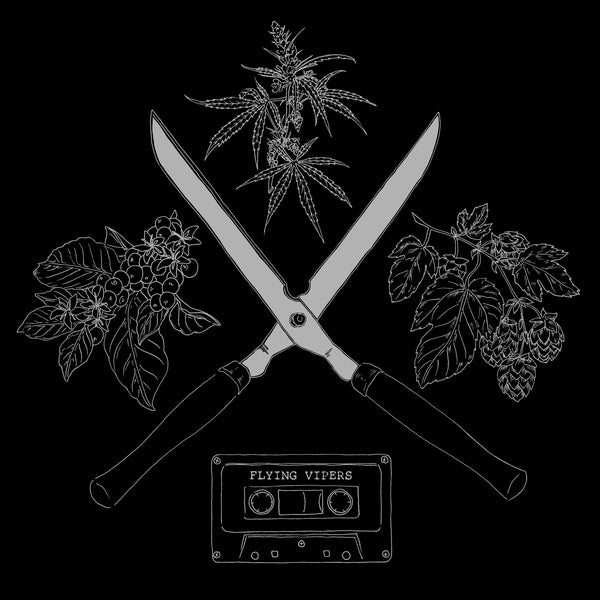 Flying Vipers - Trinity Black T-Shirt